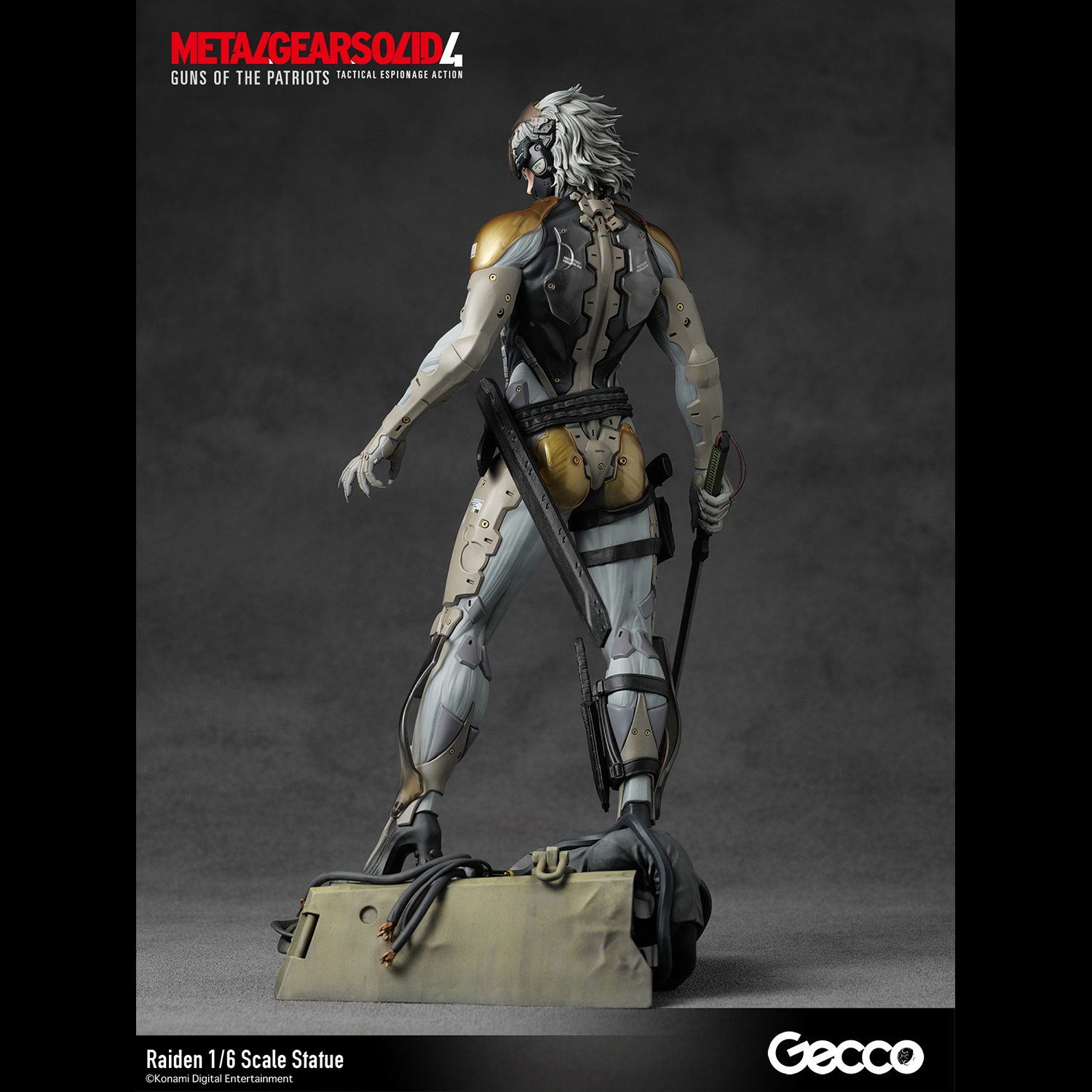 METAL GEAR SOLID 4 GUNS OF THE PATRIOTS, Raiden 1/6 Scale Statue 